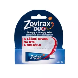 Zovirax Duo 50 mg/g 10 mg/g krém drm.crm. 1 x 2 g