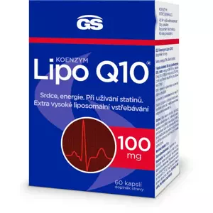 GS Koenzym Lipo Q10 100 mg, 60 kapslí