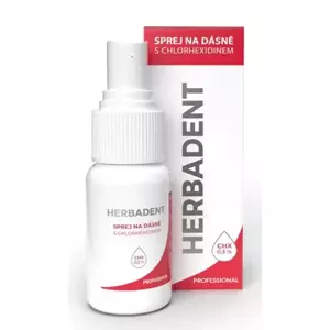 Herbadent Professional Sprej na dásně s chlorhexidinem 25 ml
