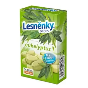 Dr.Müller Lesněnky drops eukalyptus bez cukru 38 g