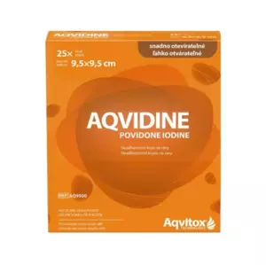 Aqvidine Povidone Iodine 9.5x9.5cm 25ks