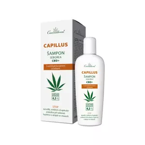 Cannaderm Capillus seborea šampon CBD+ 150 ml