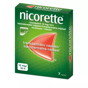 Nicorette Invisipatch 10 mg-16h drm.emp.tdr. 7 x 10 mg