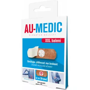 Au-Medic blokátor bolesti náplasti crystal tape 28 ks