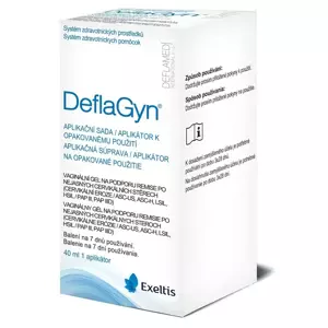 DeflaGyn vaginální gel 40ml aplikační sada 40 ml