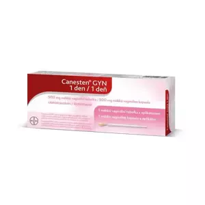 Canesten GYN 1 den 500 mg měkká vaginální tobolka