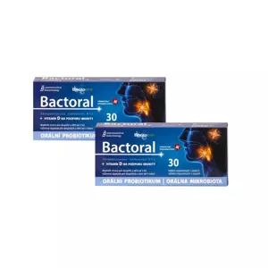FAVEA Bactoral + Vitamín D 2 x 30 tablet