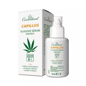 Cannaderm Capillus vlasové sérum seborea 40 ml