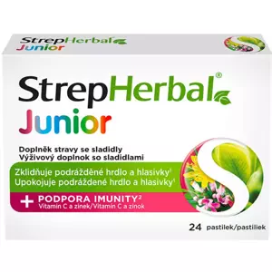 StrepHerbal Junior 24 pastilek