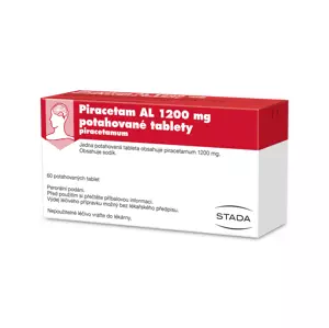 Piracetam AL 1200 por.tbl.flm. 60 x 1200 mg
