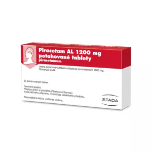 Piracetam AL 1200 por.tbl.flm. 30 x 1200 mg