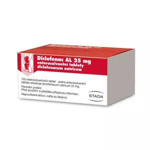 Diclofenac AL 25 por.tbl.flm. 100 x 25 mg