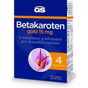 GS Betakaroten gold 15mg 30 kapslí