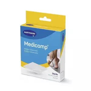 Medicomp Kompres sterilní 7,5 x 7,5 10 ks
