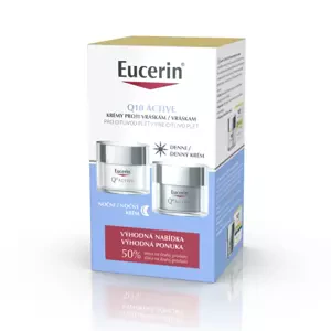 Eucerin Q10 ACTIVE denní a noční krém 2 x 50 ml
