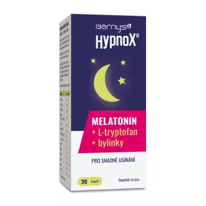 Barnys HypnoX MELATONIN+L-tryptofan 30 kapslí