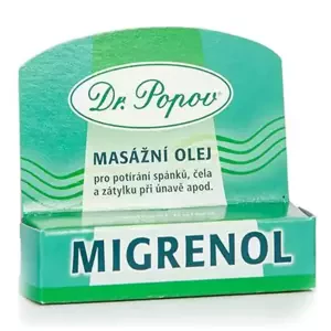 Dr. Popov Migrenol masážní olej roll-on 6 ml