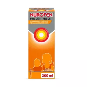 NUROFEN Pro děti 20 mg/ml perorální suspenze 200 ml