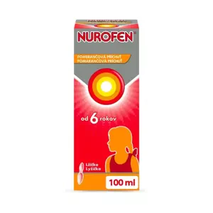Nurofen pro děti 4% pomeranč 40mg/ml POR SUS 100 ml