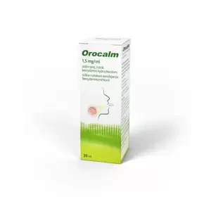 Orocalm 1,5 mg/ml orm.spr.sol. 1 x 30 ml