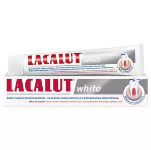 Lacalut White alpenminze zubní pasta 75 ml