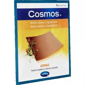 Hřejivá náplast Cosmos® s kapsaicinem Jemná 12,5x15 cm