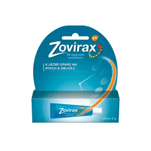 Zovirax 50 mg/g crm. 1 x 2 g