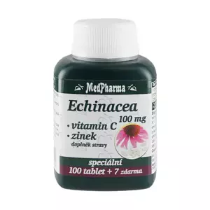 MedPharma Echinacea 100 mg + vit.C + zinek 107 tablet