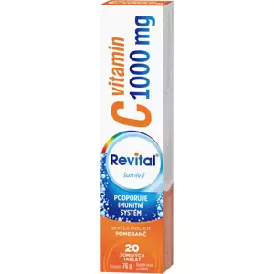 Revital Vitamin C 1000 mg 20 šumivých tablet