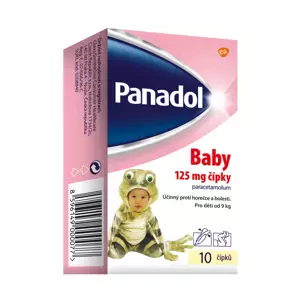 Panadol Baby Čípky rct.sup. 10 x 125 mg