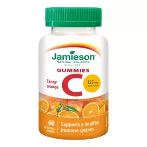 Jamieson Vitamín C Gummies Pomeranč 60 pastilek