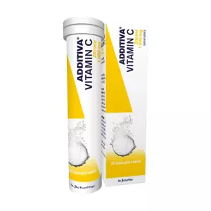 Additiva vitamin C Zitrone por.tbl.eff. 20 x 1 g