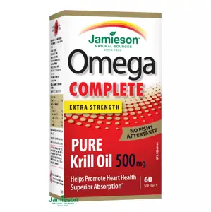 Jamieson Omega Complete Super Krill 500 mg kapslí 60