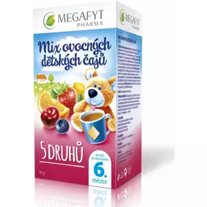 Megafyt čaj MIX ovocných dětských čajů 20x2g