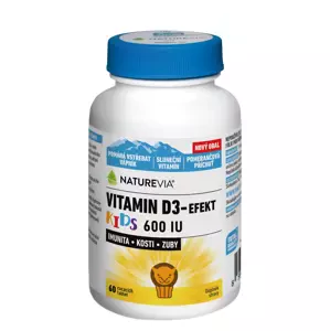Swiss NatureVia Vitamin D3 Efekt Kids 60 tablet
