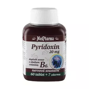 MedPharma Pyridoxin vitamin B6 20 mg 67 tablet
