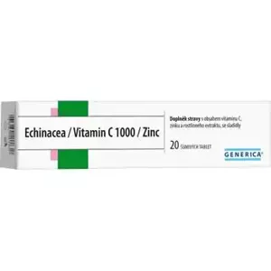 Generica Echinacea/Vitamin C 1000/Zinc eff. tbl. 20