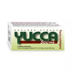 Yucca 500 mg 60 tablety