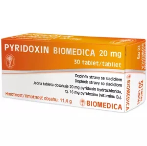 Biomedica Pyridoxin 20 mg 30 tablet