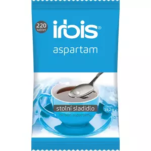 Irbis Sweet stolní sladidlo náhradní náplň tbl na bázi aspartamu 220 ks