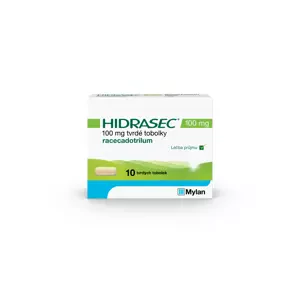 Hidrasec 100 mg tvrdé tobolky por.cps.dur. 10 x 100 mg