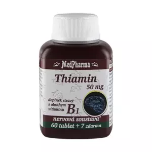 MedPharma Thiamin vitamin B1 50 mg 67 tablet