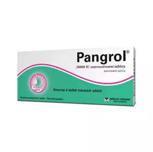 Pangrol 20000 por.tbl.ent.50 II