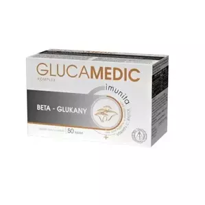 Glucamedic komplex s xylitolem a vitaminem C 50 tablet
