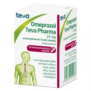 Omeprazol Teva Pharma 10mg.cps.etd.28