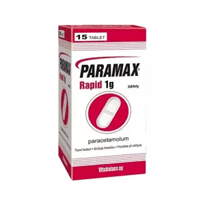 Paramax Rapid 1 g por.tbl.nob. 15 x 1000 mg