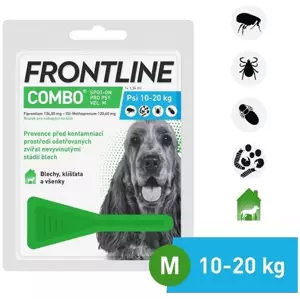 Frontline Combo Spot-on pro psy M 10-20 kg 1,34 ml