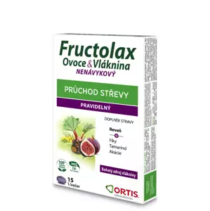 Fructolax Ovoce&Vláknina tablet 15