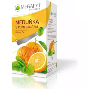 Megafyt čaj Ovocný Meduňka s pomerančem 20 x 2 g