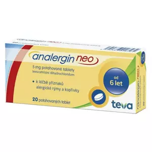 Analergin Neo 5 mg por.tbl.flm. 20 x 5 mg